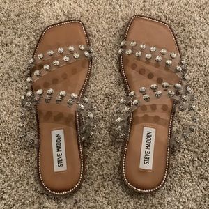 Steve Madden rhinestone sandals